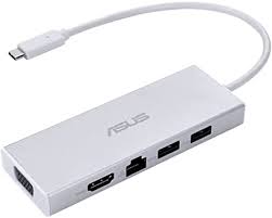ASUS Adaptateur OS200 USB 3.0 tipo C vers HDMI  VGA  RJ45  USB